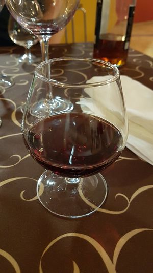 Gruß des Hauses, Madeira Portwein, Brandy oder Co. at Sabor da India in Funchal