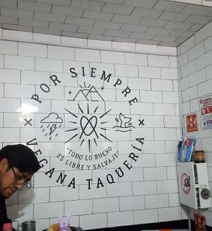 Please open a branch in London:) at Por Siempre Vegana - Food Stall in Mexico City