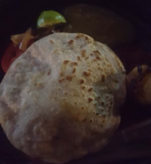 I cant remember what it was but it was filled with "meat" and fantastic vegan cheese  at Por Siempre Vegana - Food Stall in Mexico City