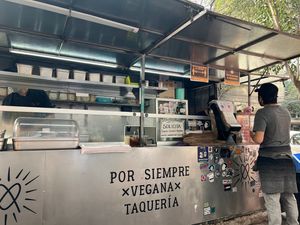 Open as of December 2021 at Por Siempre Vegana - Food Stall in Mexico City