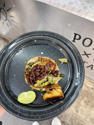   at Por Siempre Vegana - Food Stall in Mexico City