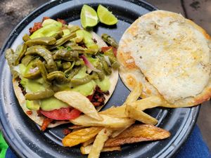 Get a gringa!! at Por Siempre Vegana - Food Stall in Mexico City