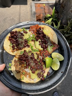   at Por Siempre Vegana - Food Stall in Mexico City