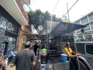   at Por Siempre Vegana - Food Stall in Mexico City