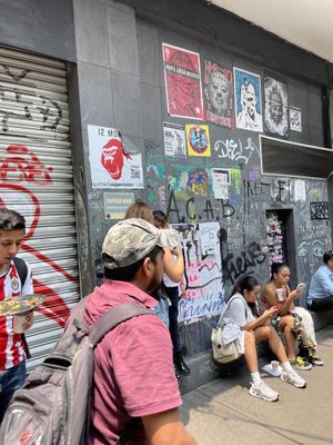   at Por Siempre Vegana - Food Stall in Mexico City