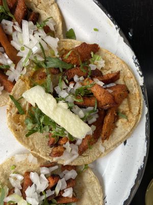 Tacos dorados  at Por Siempre Vegana - Food Stall in Mexico City
