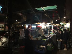 Friendly staff at Por Siempre Vegana - Food Stall in Mexico City