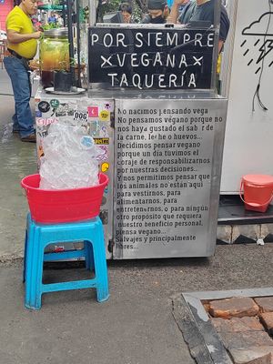  at Por Siempre Vegana - Food Stall in Mexico City