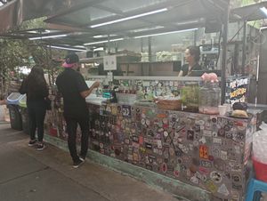 The food truck at Por Siempre Vegana - Food Stall in Mexico City