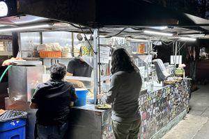 Stand  at Por Siempre Vegana - Food Stall in Mexico City