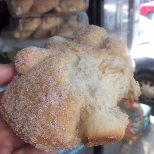 dead  bread! at Por Siempre Vegana - Food Stall in Mexico City