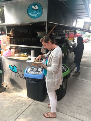 Foodstall at Por Siempre Vegana - Food Stall in Mexico City
