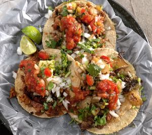 Tacos! at Por Siempre Vegana - Food Stall in Mexico City