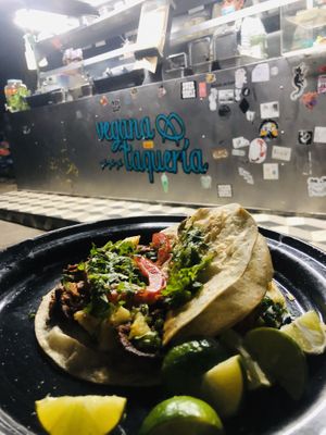 Gringa  at Por Siempre Vegana - Food Stall in Mexico City