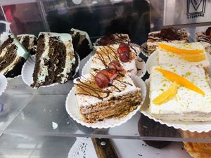 Pastel  at Por Siempre Vegana - Food Stall in Mexico City