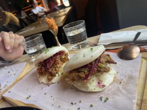 Baos de “cerdo"  at Shlen - Chamberi in Madrid