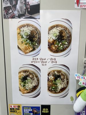 Cold soba & udon noodle  at Zzu home - 쯔유집  in Seoul