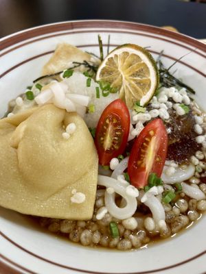 Nice plating. Perfect for the hot weather.   at Zzu home - 쯔유집  in Seoul
