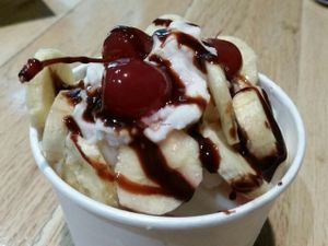 the fundae sundae at Locali in Venice