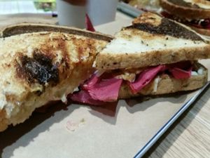the Reuben at Locali in Venice