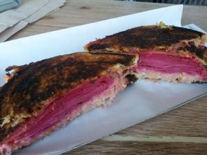 vegan Reuben at Locali in Venice