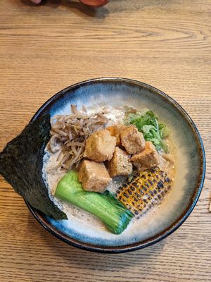 Sesame miso shoyu ramen at Maneki in Birmingham