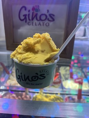 Mango sorbet - small  at Gino's Gelato  in Dublin