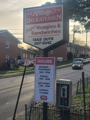  at Village Delicatessen in Jenkintown