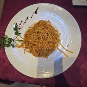 Fried noodles at Restaurante Asia Delicious in Lanzarote