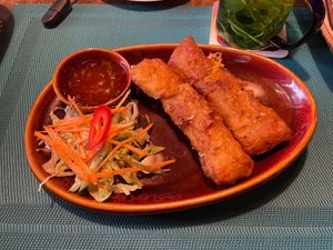 Nem mit Tofu at Ha Dang in Geesthacht