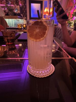 Grapefruit Basil Paloma - Non-Alcoholic   at The Lobby Bar in Elora