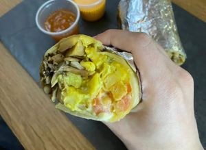Burrito vegano at Picolocos Comida Mexicana in Londrina