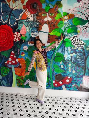 Ivy the business owner greeted you with a smile!  at Likely Ivy in Portland