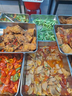 Com chay selection at Cơm chay Thiện Nhẫn in Ho Chi Minh City