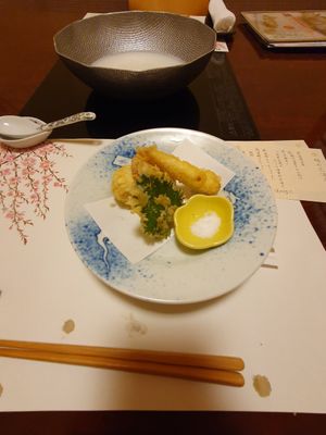Tempura at Umenohana Momochiten - 梅の花 百道店 in Fukuoka