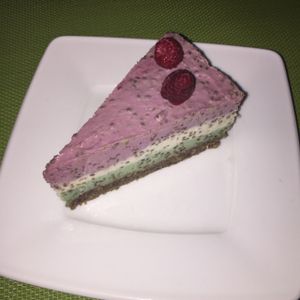 Coconut Milk Chia Cheesecake  at Green Cafe & Shop in Lviv