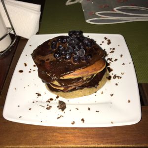 pancakes  at Green Cafe & Shop in Lviv