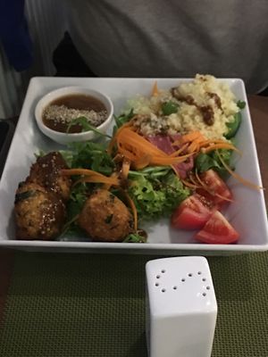 Falafel at Green Cafe & Shop in Lviv