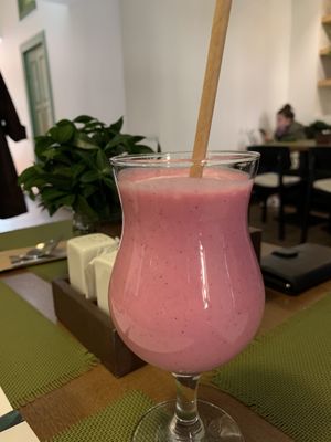 Dragon smoothie at Green Cafe & Shop in Lviv