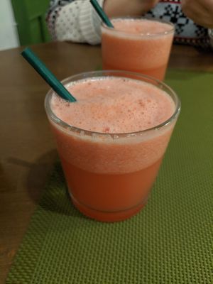 grapefruit fresh at Green Cafe & Shop in Lviv