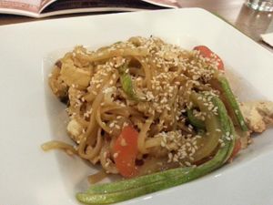 salad at Green Cafe & Shop in Lviv