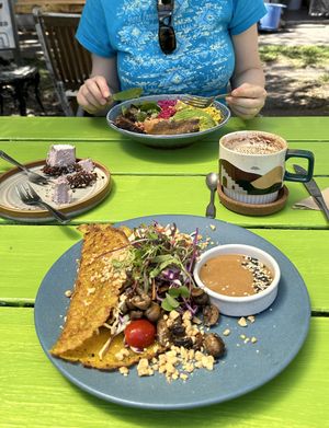 The Bowl. + Crispy Vietnamese Crepe.   at Marie Anita's in Gold Coast