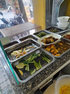 Vegan food at Ưu Đàm Hoa in Ho Chi Minh City