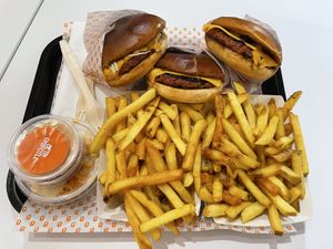 All vegan, amazing!   at BETR Burger  in Hamburg