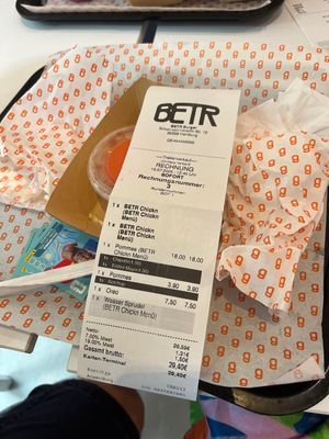 Zu lecker, deshalb vergessen zu fotografieren   at BETR Burger  in Hamburg