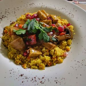 cous cous with pomegranate and tofu at Tapaste in Tenerife