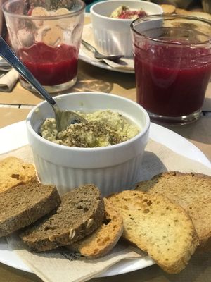Paté de aceitunas verdes  at Tapaste in Tenerife
