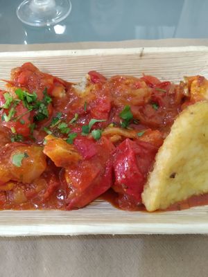 Operada de coliflor, al estilo húngaro at Tapaste in Tenerife