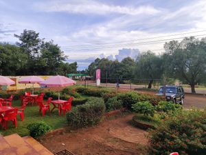 Outside Seatings with View at Five Chutneys - Mambo Cafe in Karatu