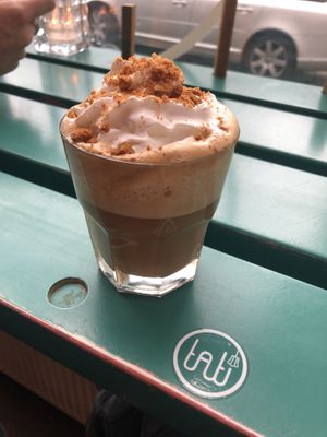 Speculoos latte  at Tati in Nijmegen